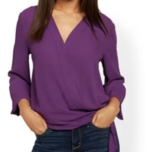 NY and Co. Medium purple sheet shirt